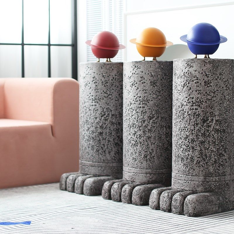 大型客厅玄关酒店会所商场玻璃钢工艺品雕塑装饰落地基座立柱摆件,家居饰品,落地摆件,淘宝优惠券,粉丝福利购,淘宝优惠卷