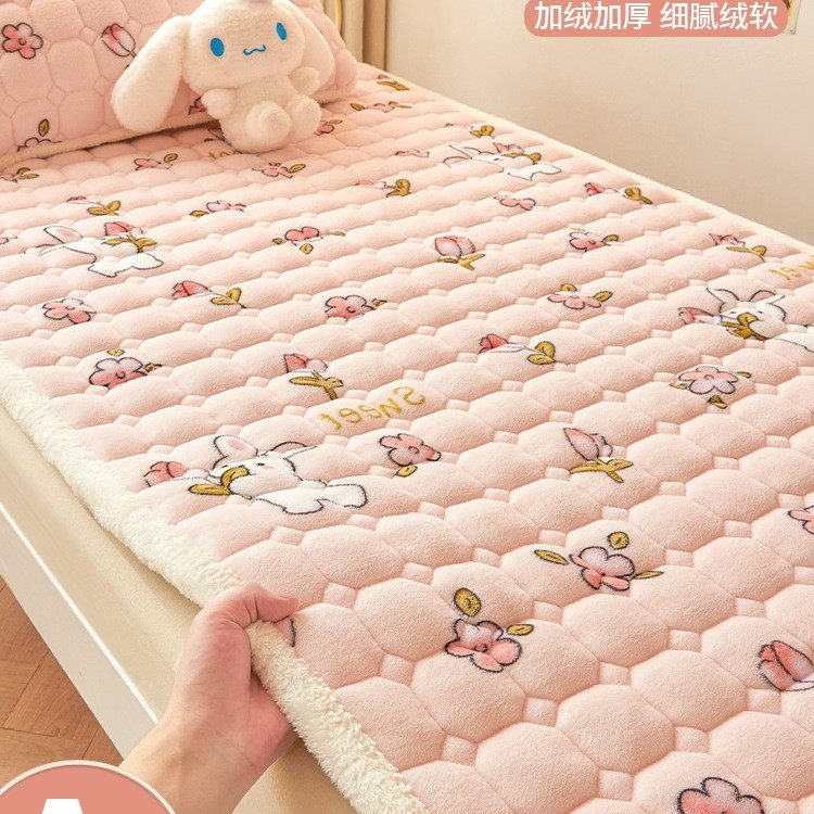 类牛奶绒床垫软垫宿舍学生单人加厚秋冬毛毯床褥垫铺床褥子2025,床上用品,床盖,淘宝优惠券,粉丝福利购,淘宝优惠卷