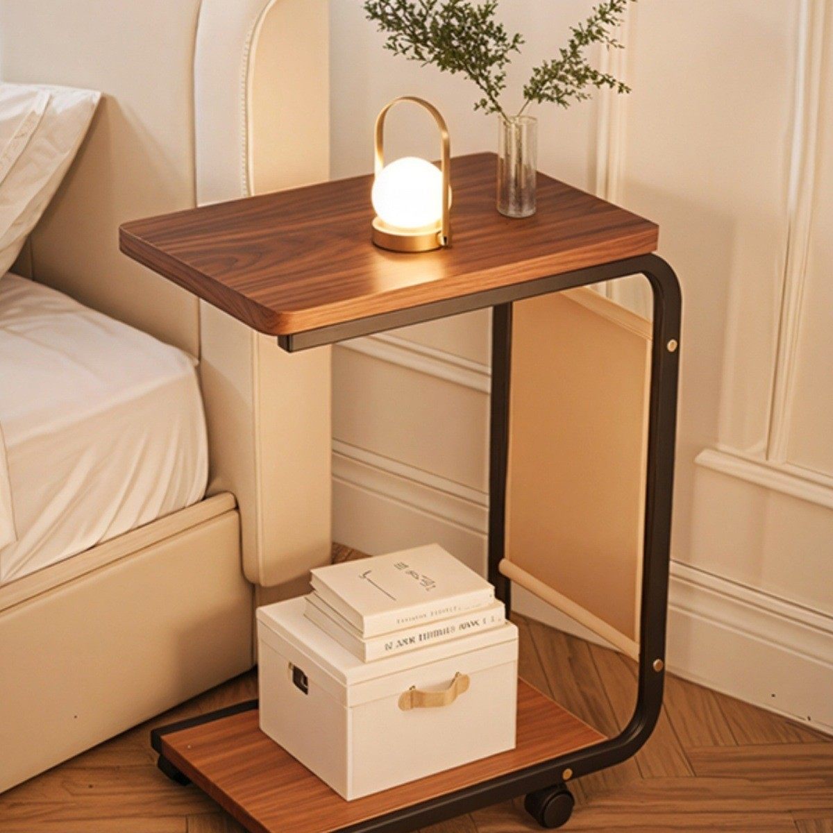 卧室床头置物架沙发客厅边几现代简约床边柜小型可移动带轮小桌子,住宅家具,角几/边几,淘宝优惠券,粉丝福利购,淘宝优惠卷
