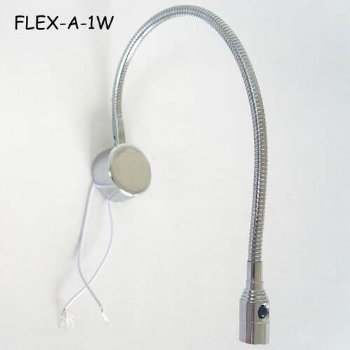 1W 220V 现代简约北欧风格 LED壁灯 铝材软管灯 卧室灯