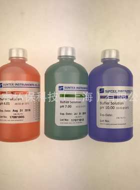 PH校正液缓冲液PH4 PH7 PH10上泰SUNTEX 8-03 8-04 8-23X20