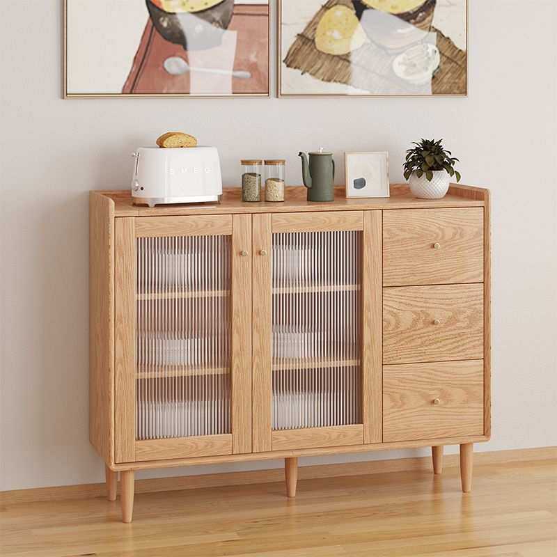 全实木餐边柜餐厅小户型橡木客厅储物柜橡胶木茶水柜原木边柜,鲜花速递/花卉仿真/绿植园艺,其它园艺用品,淘宝优惠券,粉丝福利购,淘宝优惠卷