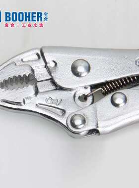 Booher宝合手动工具 圆口带刃大力钳BH2106100/01/02 5