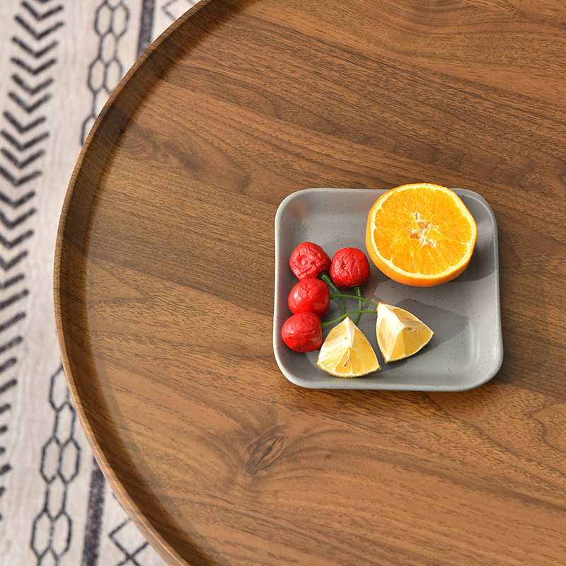 跨境工厂小茶几小户型现代简约家用小桌子客厅置物架沙发边几实木