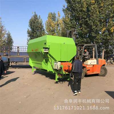 12立方固定式搅拌机 自动开仓拌料机 带地磅 固定式搅拌机