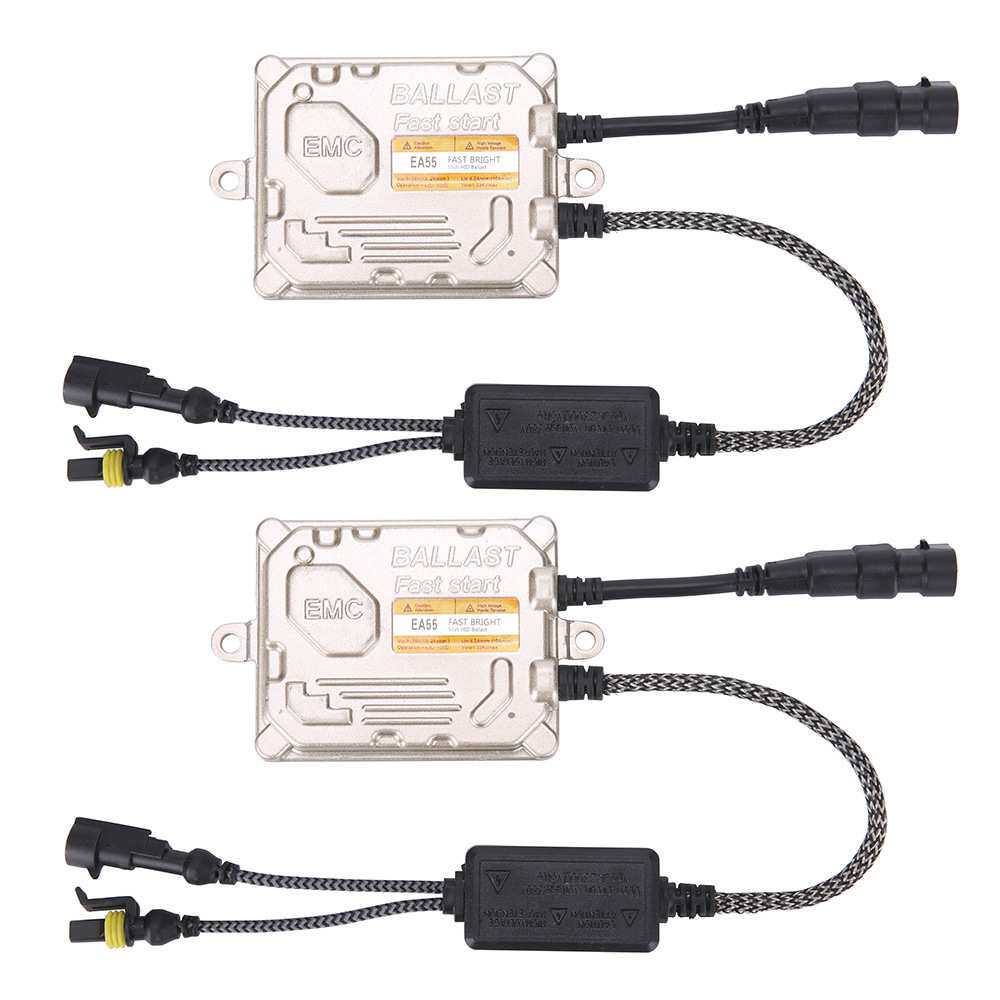 跨境专 55W高亮hid快启氙气灯套装 一秒快启氙气车灯H1 H7 H4