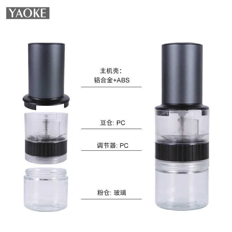 咖啡研磨机打粉机搅碎研磨小型粉碎机五谷杂粮打碎磨粉机磨豆机