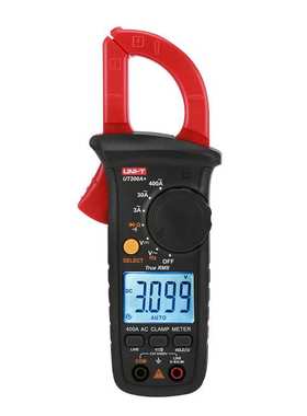 优利德UT200A+数字钳形表交流300A电工电流表钳型电压电阻万用表