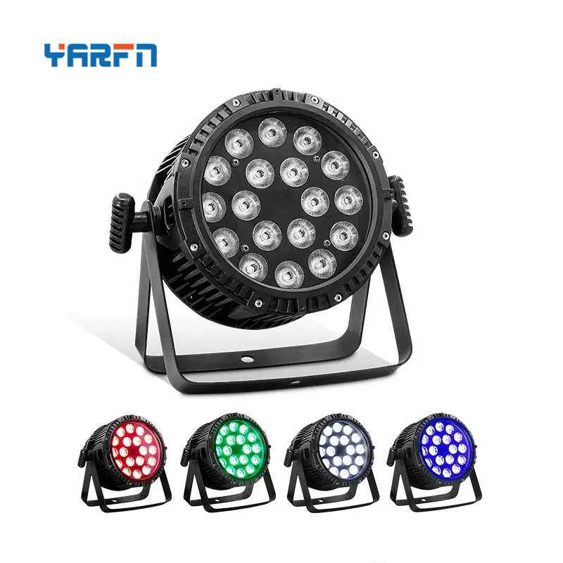 18*10W防水帕灯RGBW铸铝par灯 IP5 LED 舞台染色灯婚庆频闪效果灯