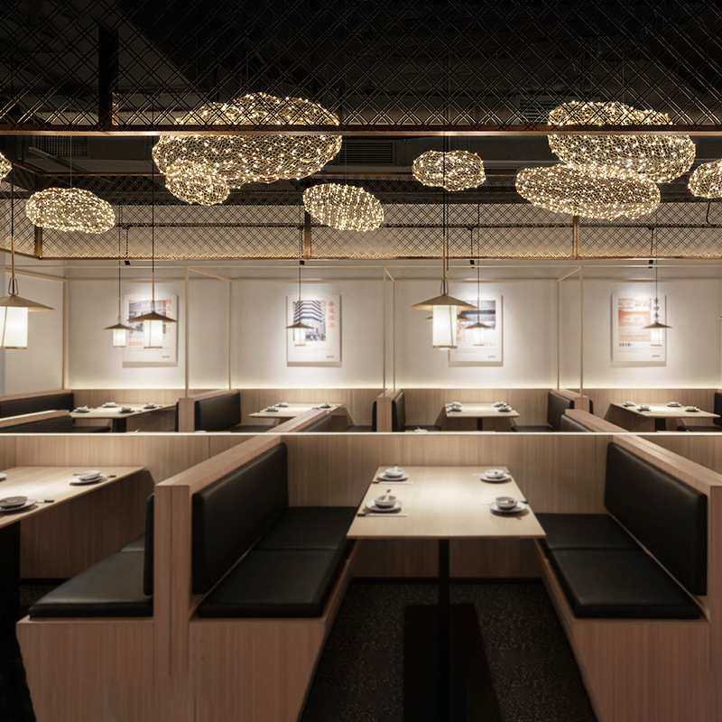 创意云朵灯吊灯餐厅挂饰儿童房卧室装饰服装店铺挂件棉花白云灯