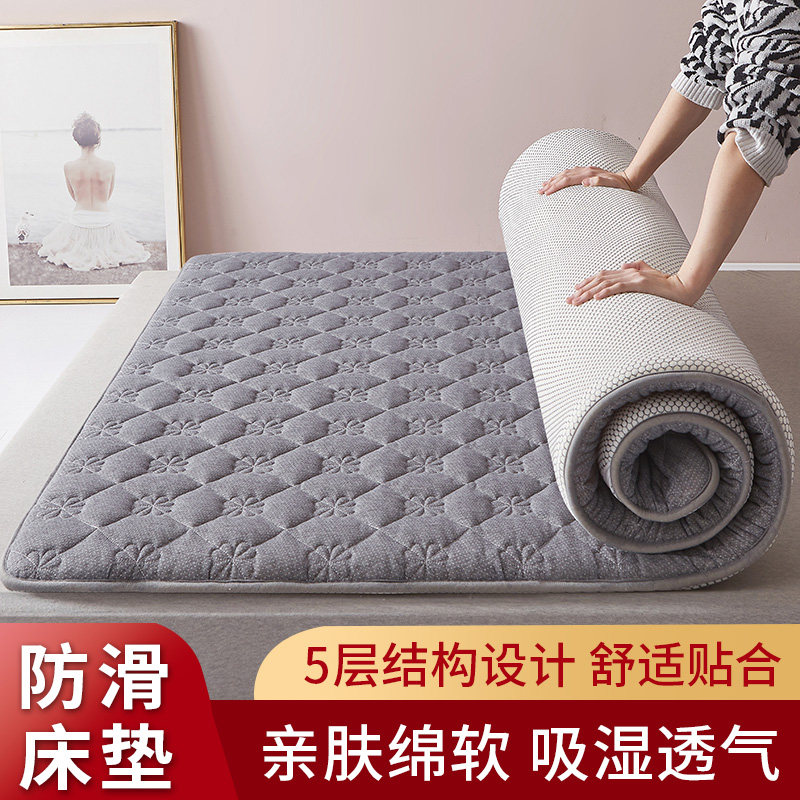 床垫软垫家用榻榻米垫褥加厚租房专用1.5海绵床垫子1.2可折叠1米2图片