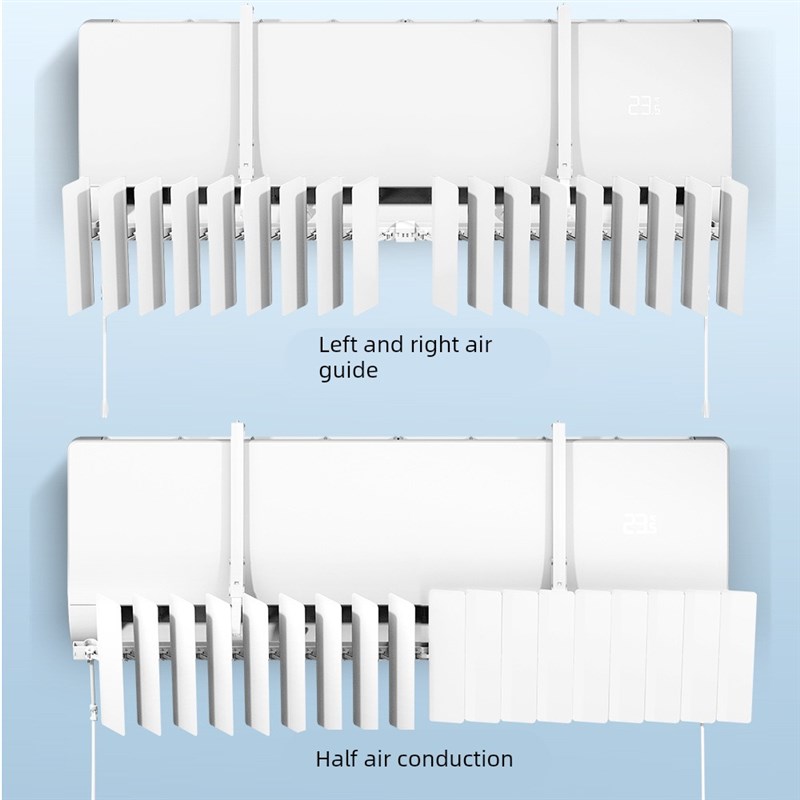 空调挡风板壁挂式通用月子防直吹冷G气罩导风板出风口百叶遮风板