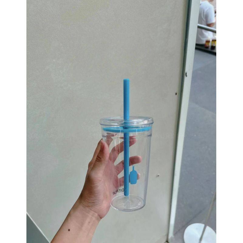 蓝瓶子透明吸管杯冷水杯咖啡杯,模玩/动漫/周边/娃圈三坑/桌游,动漫水杯/居家/百货,淘宝优惠券,粉丝福利购,淘宝优惠卷