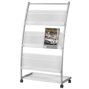 杂志架广告架报刊展示架期刊架书刊架落地杂志架报纸架陈列架AJ-2