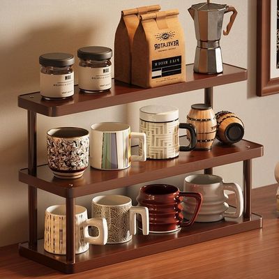 桌面置物架多层收纳架宿舍办公室台面杯架整理架空间利用小型