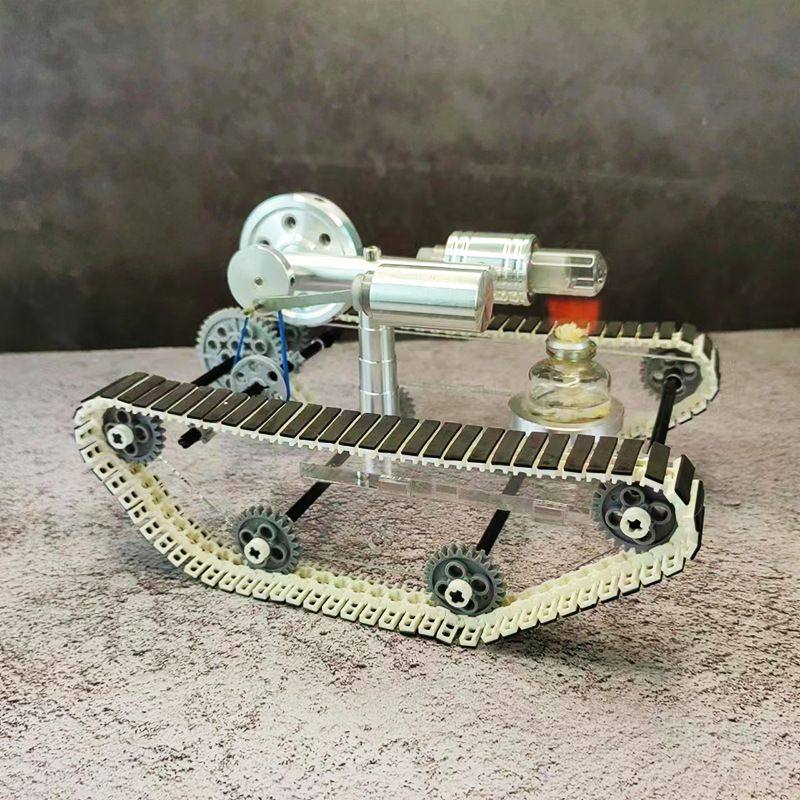 斯特林发动机外燃机微型小车蒸汽机模型迷你引擎儿童玩具