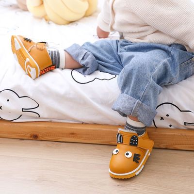 宝宝鞋婴儿学步鞋软底0-1-3一岁2男女小童雪地加绒棉鞋靴子秋冬季