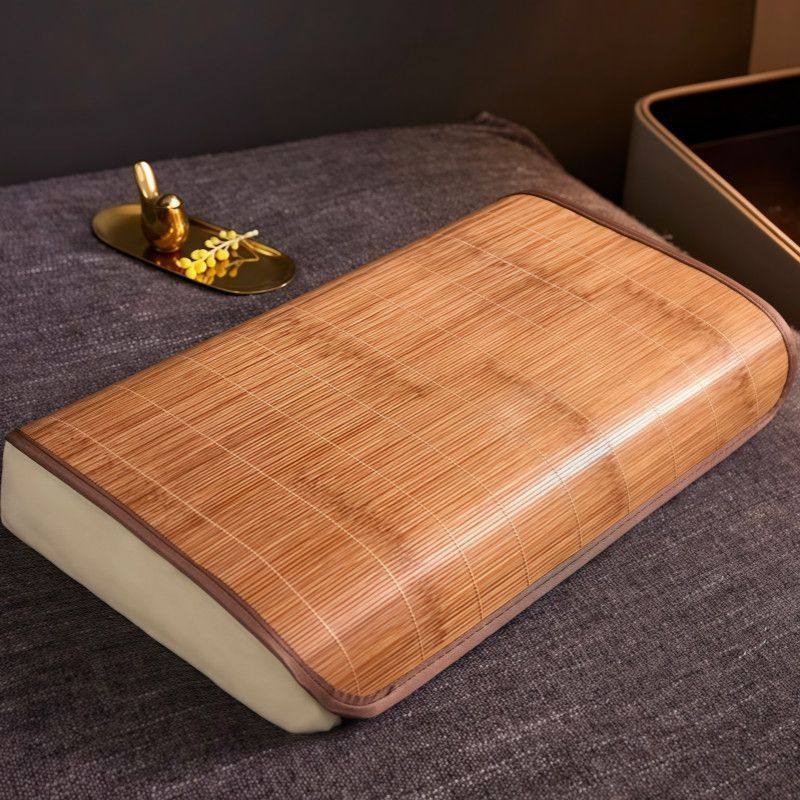 夏季竹席枕片单双人夏天然防滑透气超细冰丝枕套夏凉枕头片,床上用品,竹席,淘宝优惠券,粉丝福利购,淘宝优惠卷