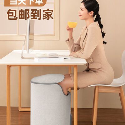 暖脚神器办公室工位桌下取暖器冬天暖腿保暖脚垫发热加热烤捂脚宝
