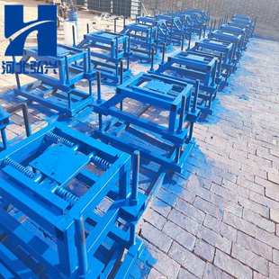 混凝土输送泵管抗震支架 DN125管道抗震支架 管道托架