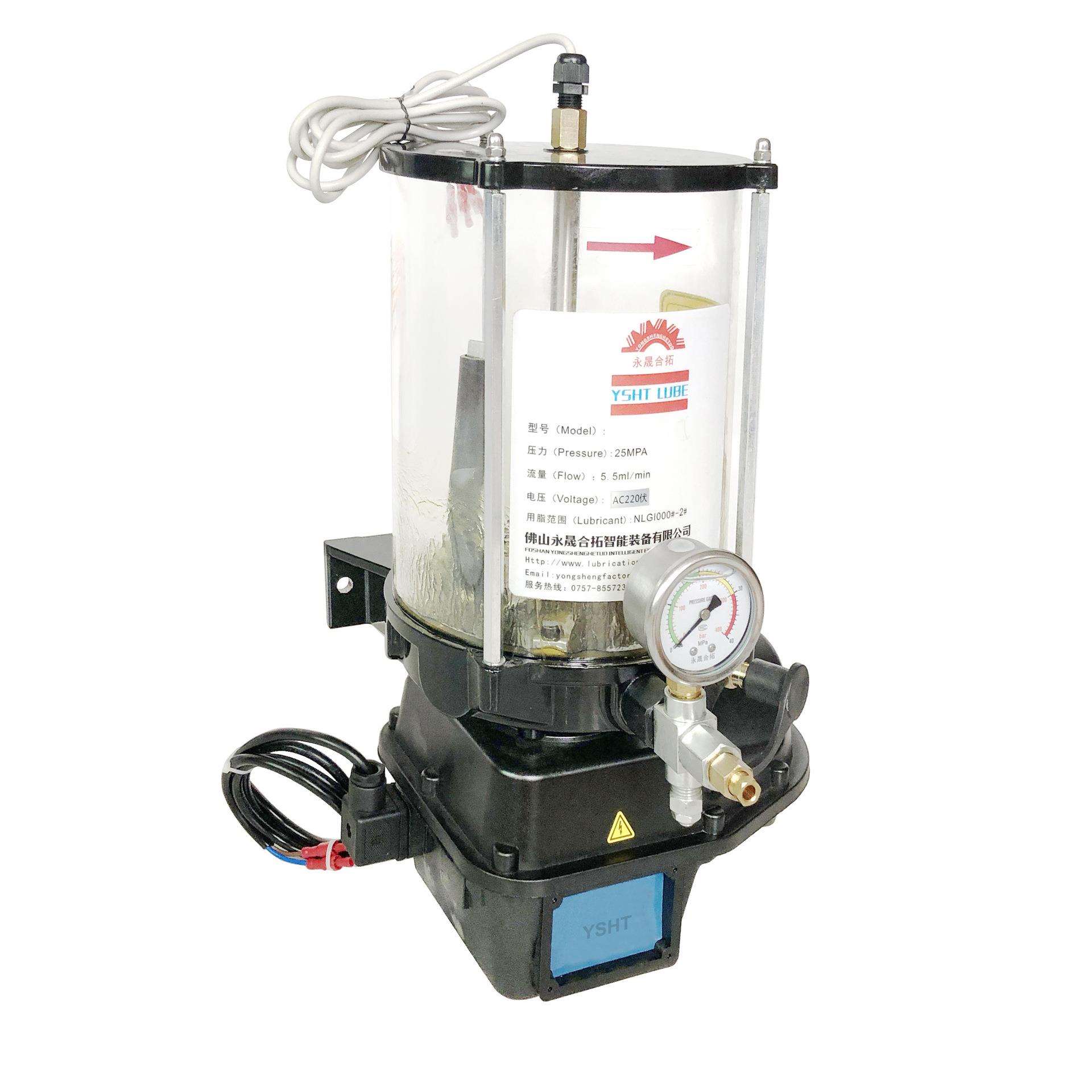 PLC带液位报警380V220V24V12V电动黄油泵大理石排锯轴承润滑