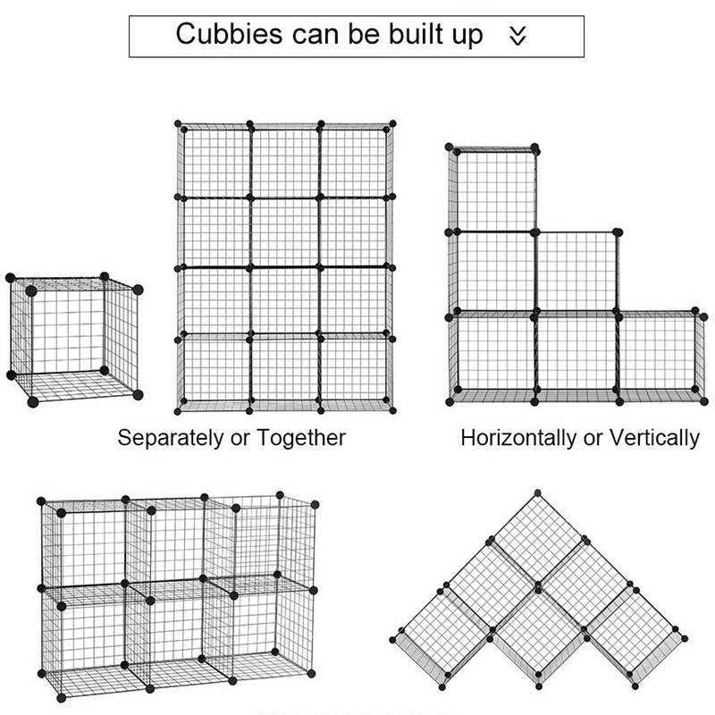 家用网格架落地多层置物架简约收纳柜可拆卸收纳箱简易收纳箱,3C数码配件,USB灯,淘宝优惠券,粉丝福利购,淘宝优惠卷