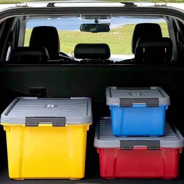 珠塑塑料车载后备箱储物箱家用箱子衣物箱特大厚收纳箱整理箱胶箱,汽车用品/电子/清洗/改装,车载收纳箱/袋/盒,淘宝优惠券,粉丝福利购,淘宝优惠卷