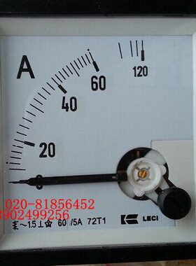 安装Q-  1SDT/ 72-S5A-607260AT电表交流电流表 A1-72A  72式