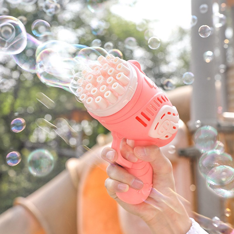 2023新款吹泡泡机m少女心ins网红露营玩具电动全自动大手持加林特