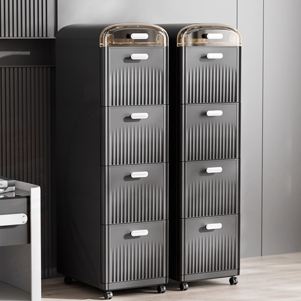 27CM夹缝收纳柜子置物柜家用2024F新款轻奢抽屉式免安装卧室储物