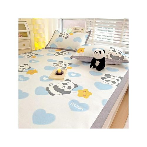 定制夏天冰丝凉席少儿床笠罩120X190X150X90*135X200X220cm榻榻米