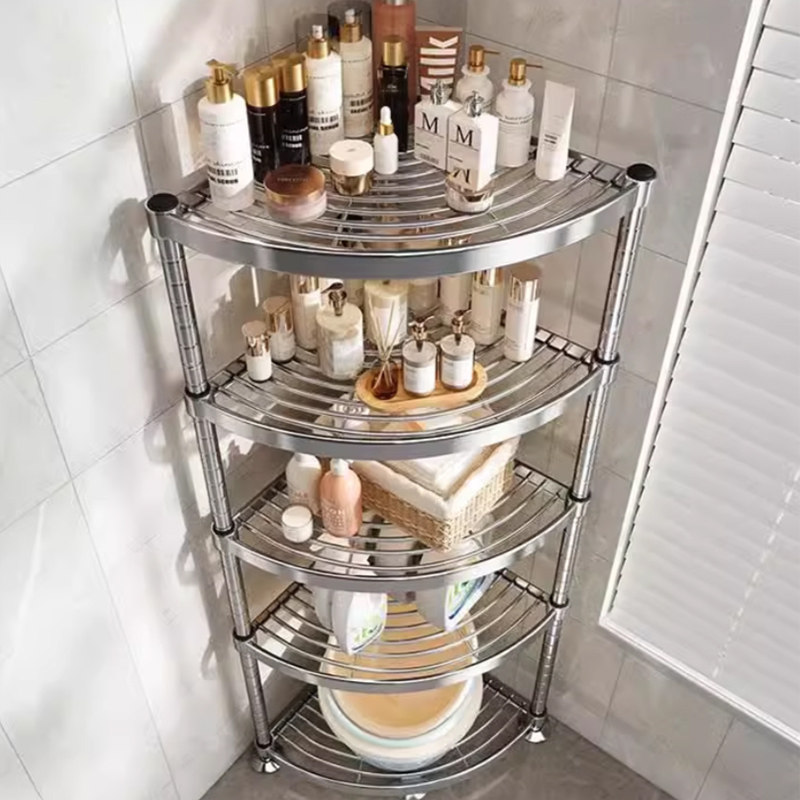 304不锈钢浴室夹缝置物架卫生间厕所收纳架子马桶转角落地小推车,家装主材,卫浴置物架,淘宝优惠券,粉丝福利购,淘宝优惠卷