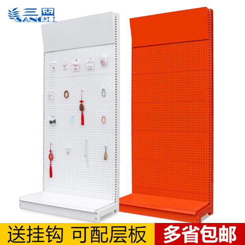 超市货架孔板洞洞板手机配件饰品架子展会展示架文具架展示柜货架