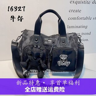 潮流女包时尚 枕头包百搭单肩包斜挎包 复古牛仔包手提包大容量时尚