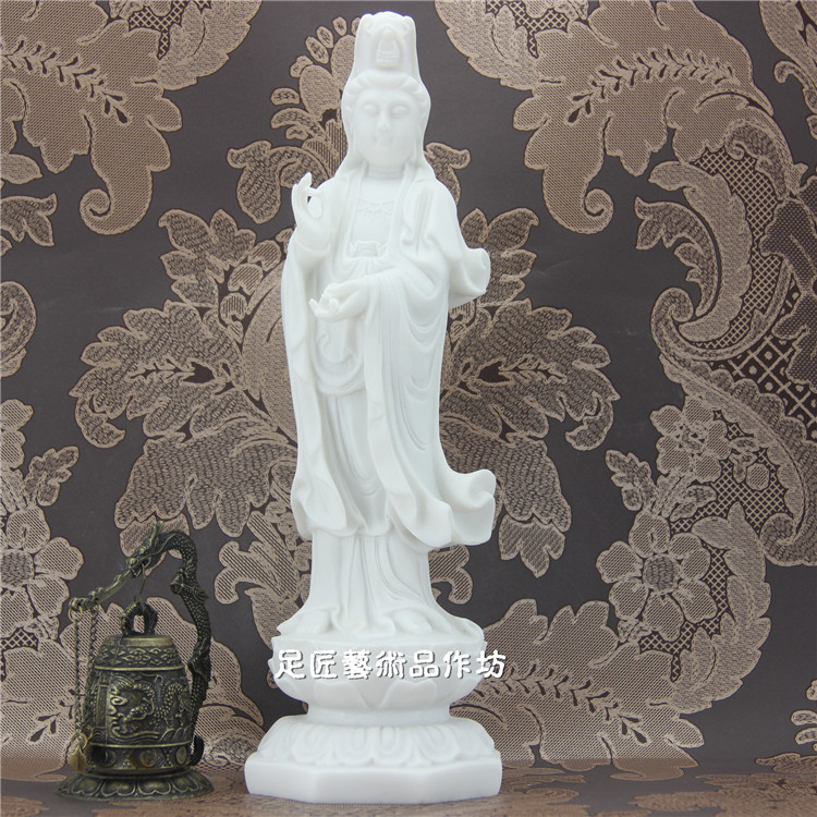 站观音大足石刻石雕汉白玉艺术品家居饰品工艺品精品礼品纪念礼品