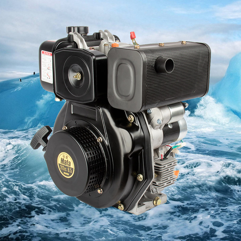 速发柴油机船挂机15匹四冲程船外机/H汽油挂机船用推进器船用发动