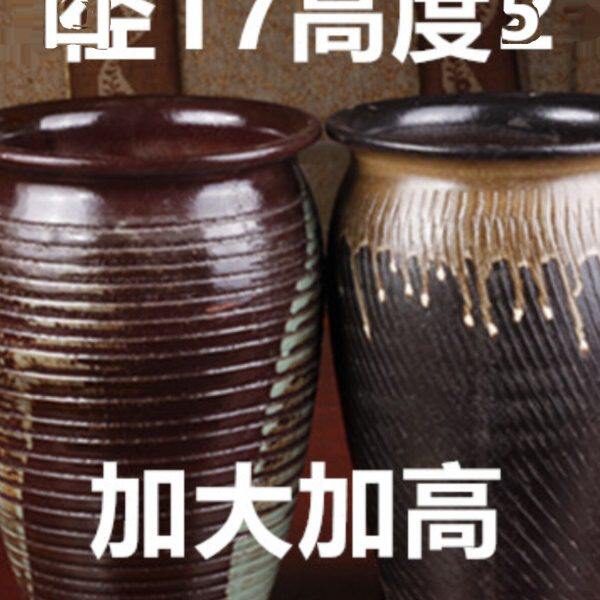 粗陶陶瓷花盆盆多肉老庄盆透气紫砂绿植多肉盆陶罐法师盆花卉