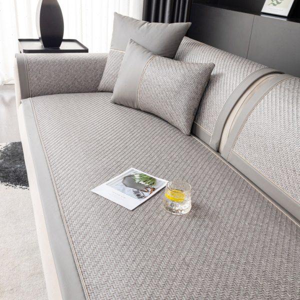 夏季藤席冷感沙发垫子新款凉席坐垫笠防滑皮沙发套罩简约现代盖巾,居家布艺,沙发垫,淘宝优惠券,粉丝福利购,淘宝优惠卷