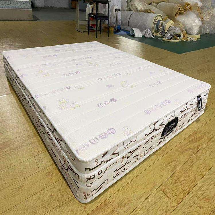席梦思儿童卡通床垫偏硬不含胶水代棕护脊家用针织面料加厚22cm