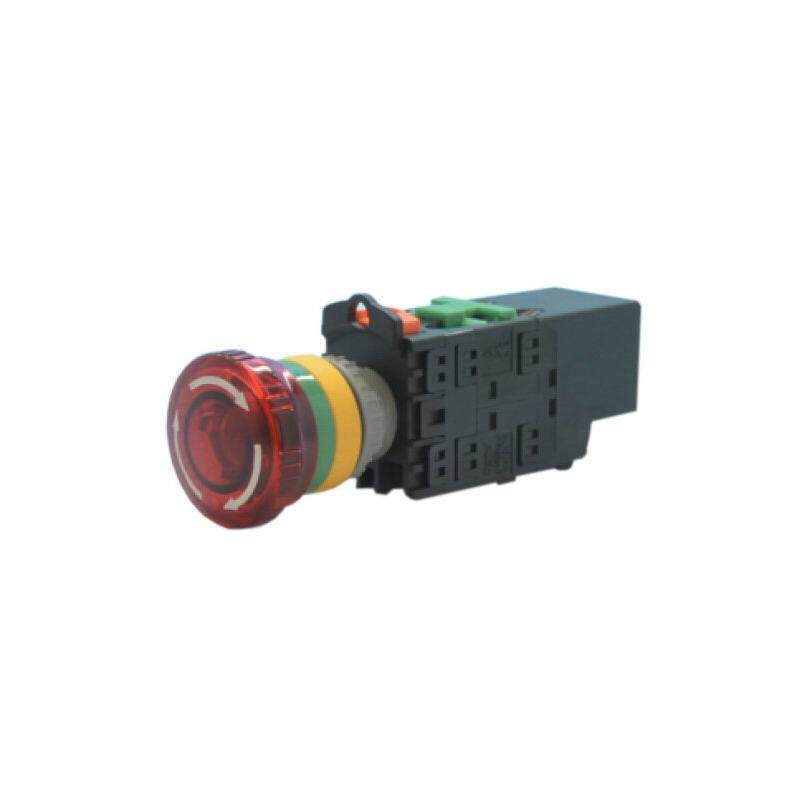 TEND天得TN2TKtTN3TK连锁式照光式按钮开关22/25/30mm附变压器