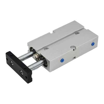 TN40双轴导向杆气缸TDA大推力双活塞机械气动元件 可调缓冲