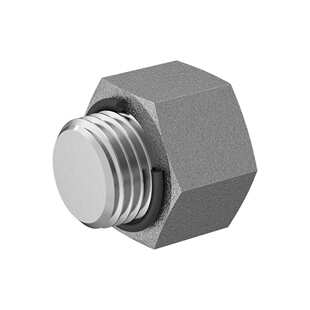 NPT Male 耐高压316不锈钢外六角外丝堵头 118P137