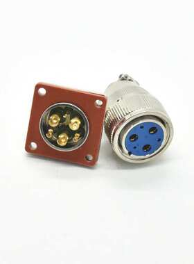 防漏气 气密封真空机器公母配套航空插头MX23K6T+MX23J6ZH连接器