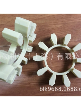 北京市梅花型联轴器缓冲垫MT12黄色绿色6瓣GB/T5272聚氨酯弹性体