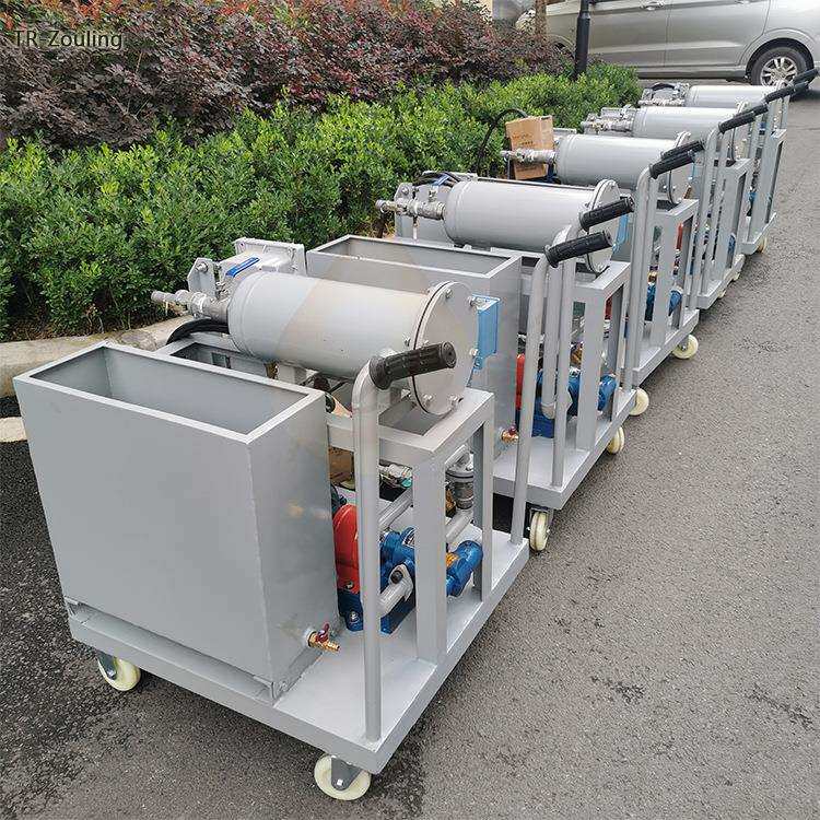 TR牌YL-B系列高推车式过滤加油机多级过滤实现精过滤达5微米