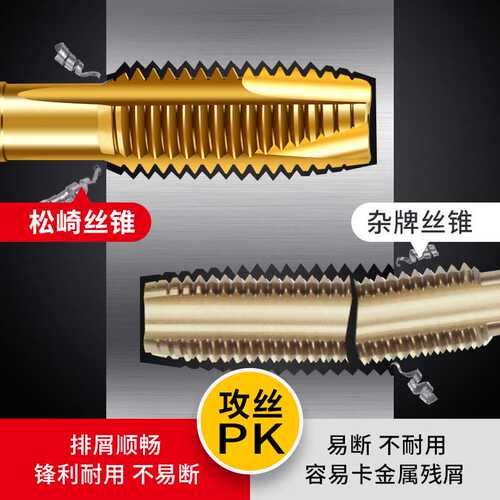 含钴螺旋机用丝锥丝攻不锈钢先端钻头3m4m5m6m8m10m12m20超硬先端