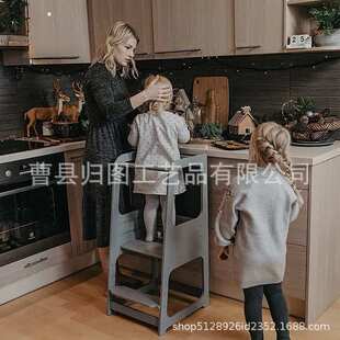 宝宝脚踏凳洗手梯儿童洗漱凳幼儿台阶凳tower学习塔学习塔儿童