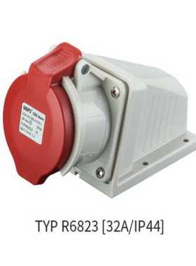 威浦 工业插头 WEIPU IP44防溅 TYP6823 TYP685 32A/5芯 380V 明