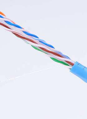 厂家cat6e六类千兆全铜UTP非屏蔽电信整箱工程双绞网络线300米