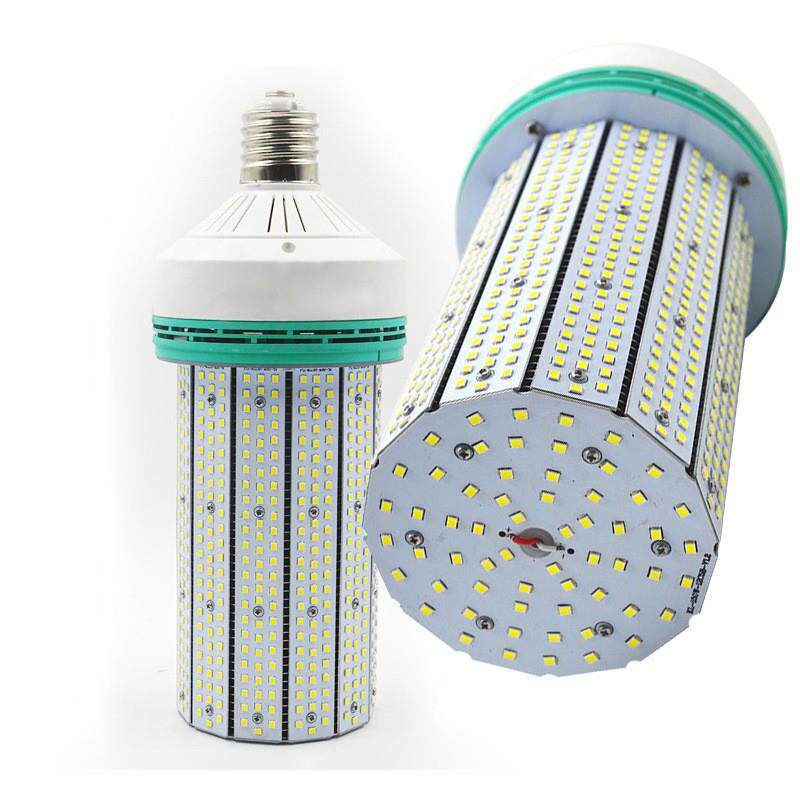 led鳍片足瓦高亮贴片E40E27内置风扇60w100w200w庭院路灯灯泡